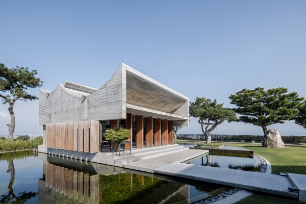 Teepavillon in Taiwan von behet bondzio lin architekten