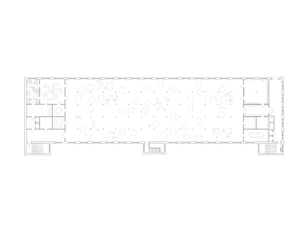 2018 haben Meyer-Grohbrgge die Rumlichkeiten fr das Kommunikationsunternehmen Staffbase auf dem Wirkbauareal gestaltet.