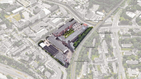 Das Wirkbauareal in Chemnitz