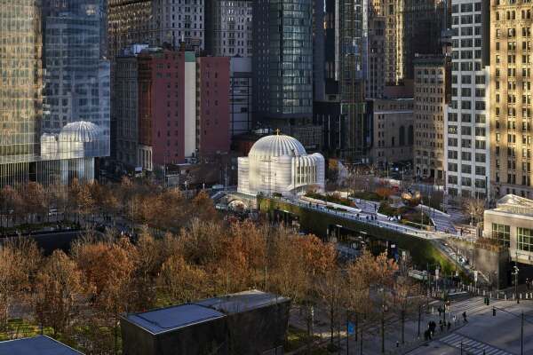 Kirche von Santiago Calatrava in New York