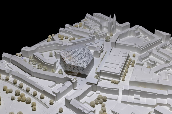 Entwurf f�r den Standort Am Wehrhahn J�rg Friedrich | Studio PFP (Hamburg) mit Rainer Schmidt Landschaftsarchitekten (M�nchen)