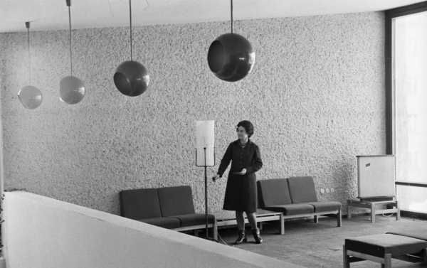 irmūnai Restaurant in Vilnius, 1971