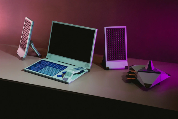 VNIITE Designteam: Dmitrij Azrikan, Igor Lysenko, Marina Micheewa, Alexej Kolotuschkin, Maria Kolotuschkina, Elena Ruzowa, SPHINX  Superfunktionale Informations- und Kommunikationseinheit, 3D-Druck, Verbundwerkstoffe, Acrylmalerei, Tinte, Foliendruck, Sowjetunion, 198687, Modell in Originalgre, Rekonstruktion von Igor Lysenko, Marina Micheewa, Sergej Petrow, Alyona Sokolnikowa, Pawel Menyailow, Yurij Naumkin, Dmitrij Protopopow, 2021