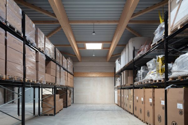 Lagerhalle von Studio Andree Weissert in Lauenfrde