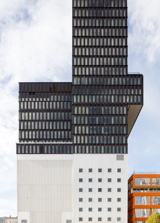 Siloaufstockung im Mnchner Werksviertel von Steidle Architekten