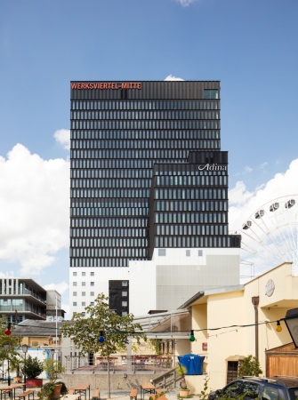 Siloaufstockung im Mnchner Werksviertel von Steidle Architekten