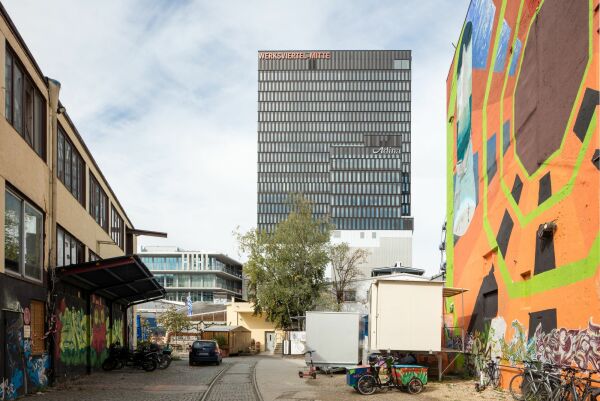 Siloaufstockung im Mnchner Werksviertel von Steidle Architekten