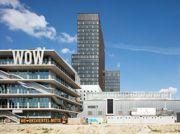 Siloaufstockung im Mnchner Werksviertel von Steidle Architekten