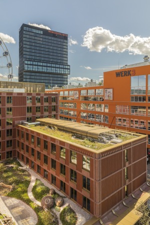 Siloaufstockung im Mnchner Werksviertel von Steidle Architekten