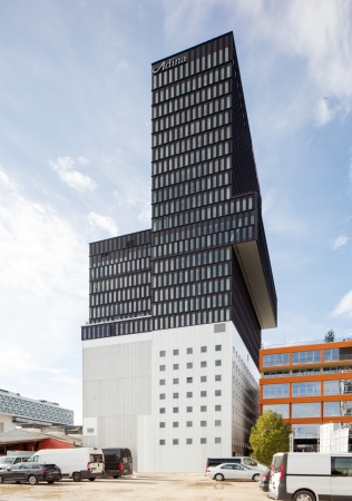 Siloaufstockung im Mnchner Werksviertel von Steidle Architekten