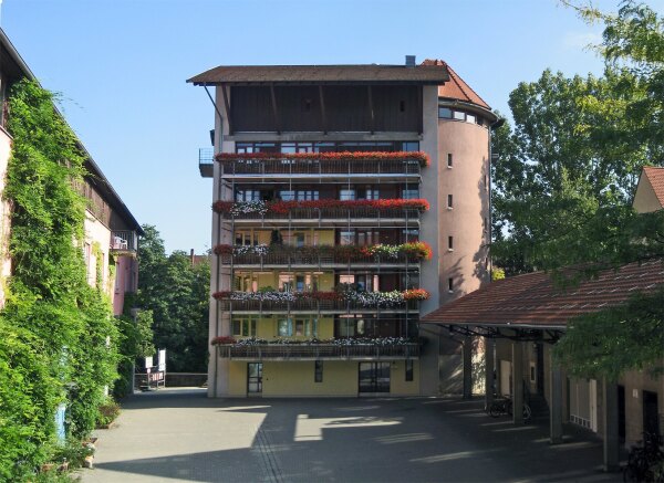 Kreuzgassenviertel in Nrnberg, 198692 (zusammen mit Steidle + Partner und Werkgemeinschaft Freiraum)