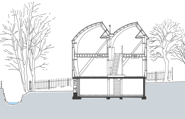 B�ro der Baufr�sche (�L90�) in Kassel, 1993