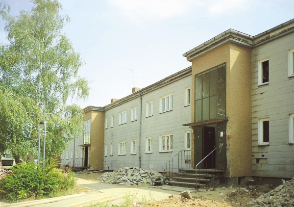 Siedlung Bel�stra�e/L�deckerstra�e in Berlin-Lankwitz vor dem Umbau