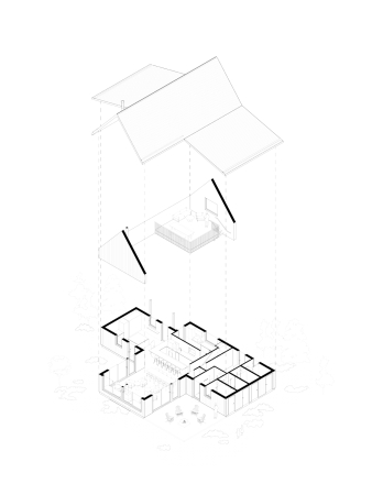 Ferienanlage in der Provinz Quebec von Atelier LAbri