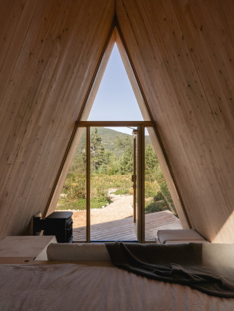 Ferienanlage in der Provinz Quebec von Atelier L�Abri