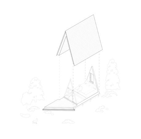 Ferienanlage in der Provinz Quebec von Atelier LAbri