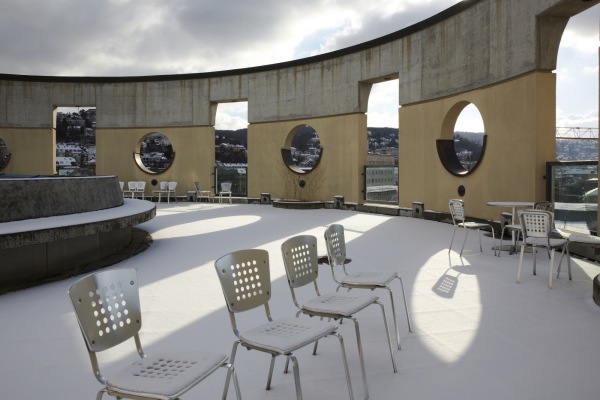 Turmterrasse der HMDK Stuttgart