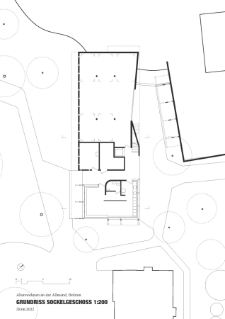 Grundriss Sockelgeschoss