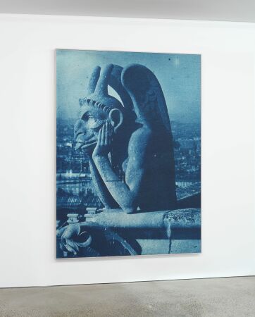 Bas Princen: „Detail #4 (Le Stryge, Anonymous cyanotype aprox 1860, collection CCA, Montreal)“, 2018