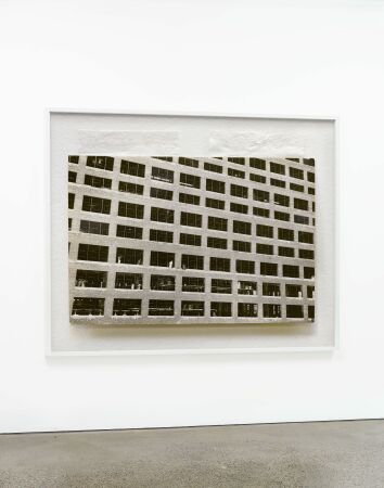 Bas Princen: „Enlarged Copy #1 (Manhattan court site, Walker Evans, October 1928, collection CCA, Montreal)“, 2022