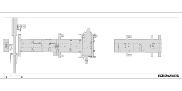 Grundriss Untergrund-Level