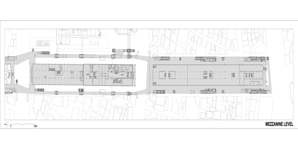 Grundriss Mezzanine-Level