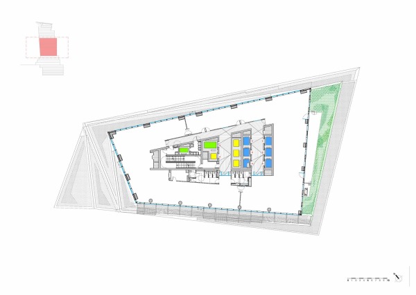 Regelgeschoss Bro- und Hotelturm Duo-2