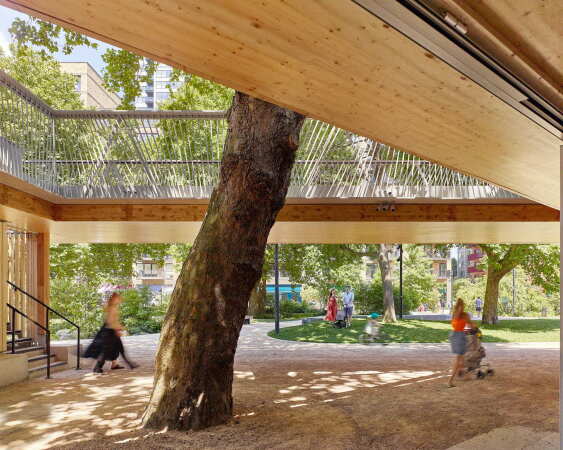 Holzbau in London von Bell Phillips Architects