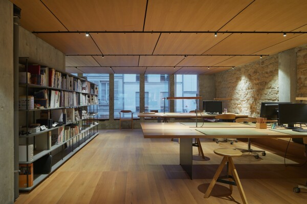 Wohn- und Gesch�ftshaus von Moussafir Architectes