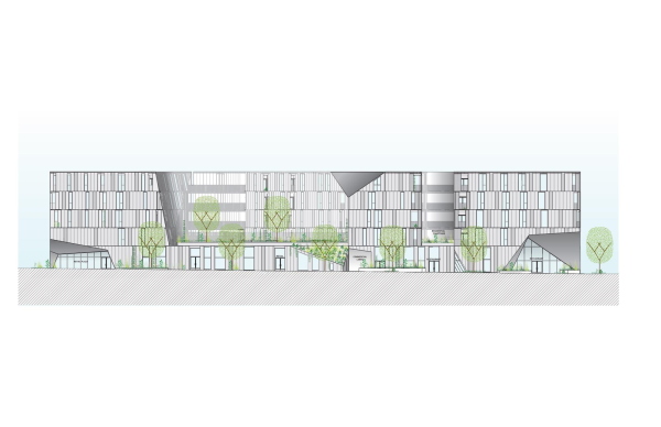 Ansicht Nord Granville 1500