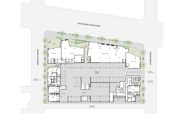 Grundriss Erdgeschoss Granville 1500