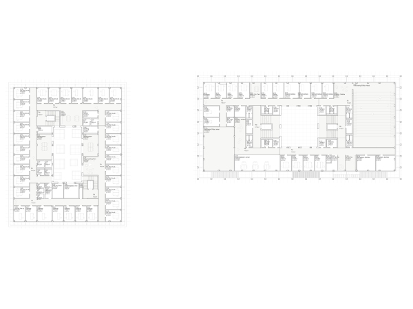 weiterer 3. Preis: Grundriss 1. Obergeschoss
