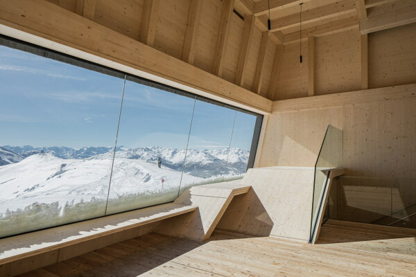 Aussichtsturm in Tirol von Snøhetta