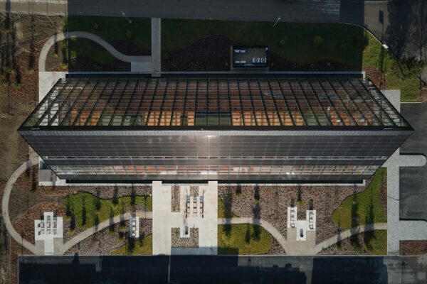 Firmensitz von Mj�lk architekti in Brumov-Bylnice