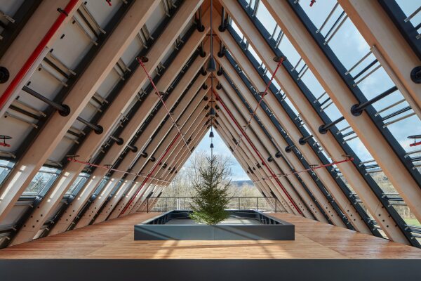 Firmensitz von Mj�lk architekti in Brumov-Bylnice