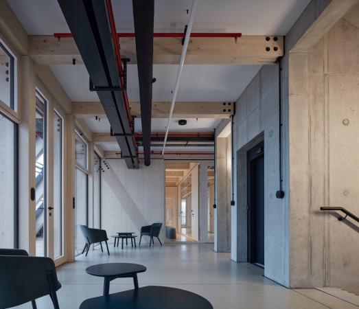 Firmensitz von Mj�lk architekti in Brumov-Bylnice