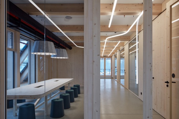 Firmensitz von Mj�lk architekti in Brumov-Bylnice