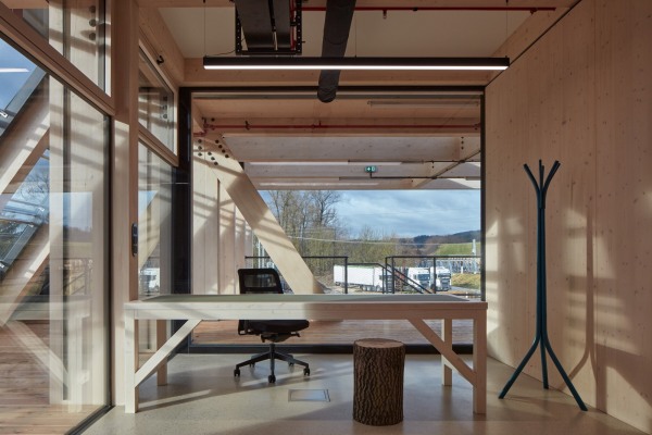 Firmensitz von Mj�lk architekti in Brumov-Bylnice