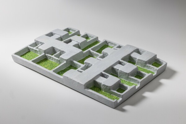 Modell: Jean-François Zevaco, Courtyard Houses, Marokko. Foto: Andreas Sütterlin
