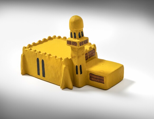 Modell: Schule und Krankenhaus, Oman. Foto: Andreas Stterlin