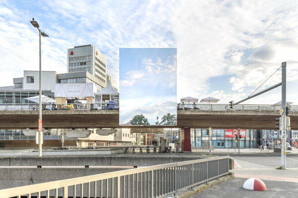 Kategorie Kommunikative Stadtgestaltung, 2. Platz: Festivalzentrum Theaterformen 2021, Hannover. endboss, Festival Theaterformen, Niederschsisches Staatstheater Hannover, Flaxmirror, BFL Bro fr Leichtbau