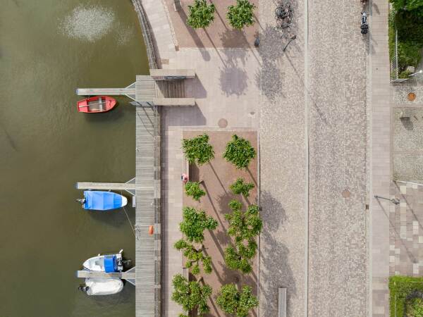Auszeichnung in der Kategorie Landschaftsarchitektur im Detail: Hafenumfeld Bad Karlshafen von GTL Michael Triebswetter Landschaftsarchitekten