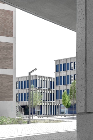 Institutsgeb�ude von Schulz und Schulz in Gie�en