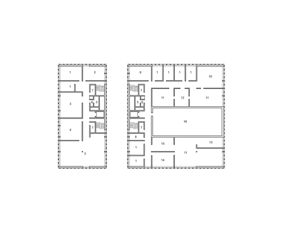 Grundriss 2. Obergeschoss