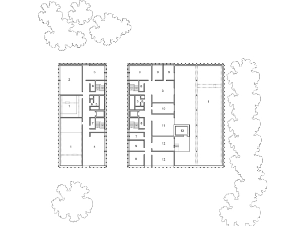 Grundriss 1. Obergeschoss