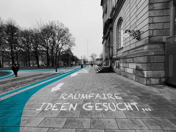 Raumfaire: Social Pop-Up  WORKSHOP 2: Asphalt-Art als offener Workshop