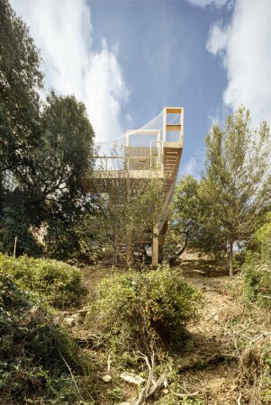 Forschungsgebude des IAAC bei Barcelona