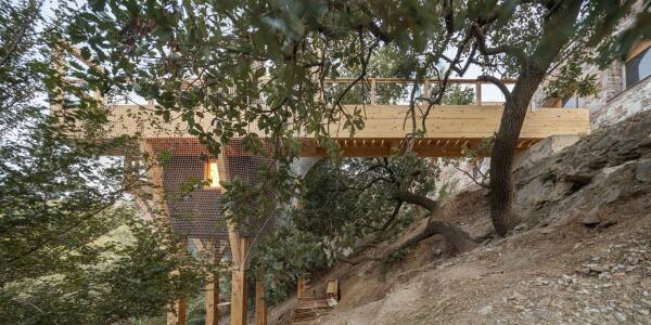 Forschungsgebude des IAAC bei Barcelona