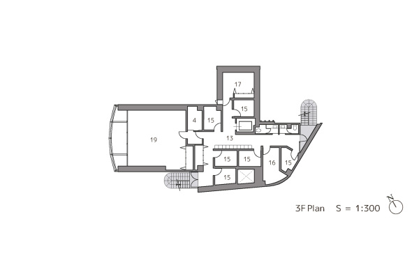 Grundriss 2. Obergeschoss