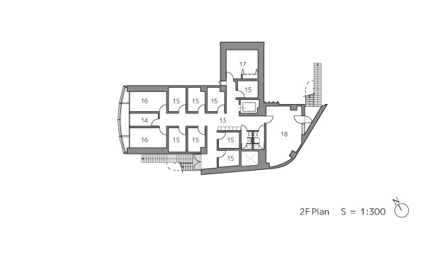 Grundriss 1. Obergeschoss